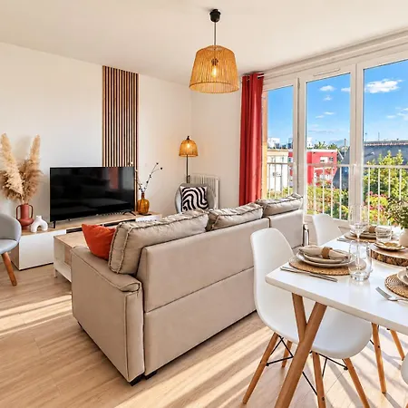 Appartement 3 - 2 Sdb - Parking Prive - Bureaux *